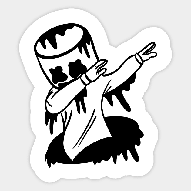 Marshmello sticker sales